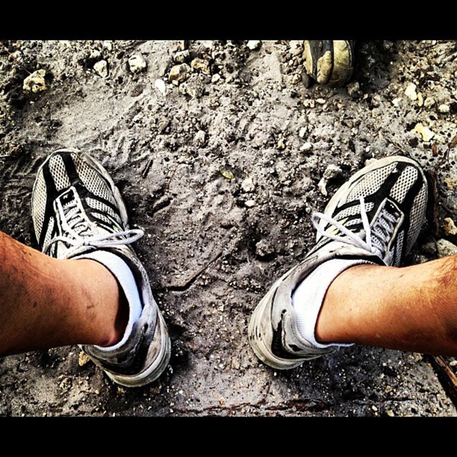 My Feet After Mountain Biking Photograph by Juan Silva