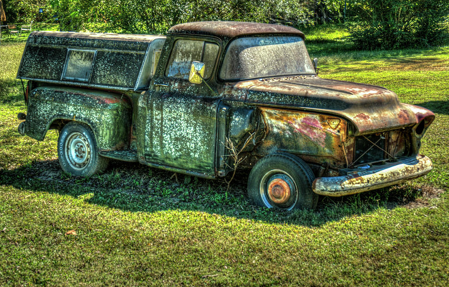 My First Truck Now Abandoned Photograph by Douglas Barnett