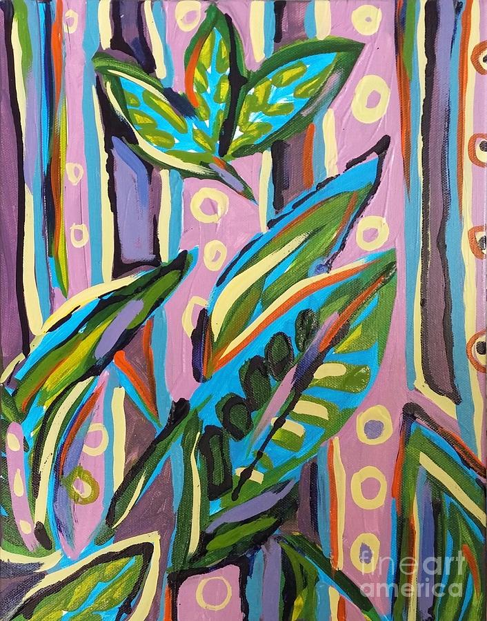 My Forgotten Plant Painting by Catherine Gruetzke-Blais