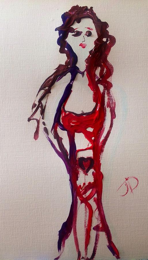 My Funny Valentine  Painting by Judith Desrosiers