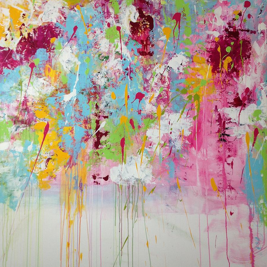 Flower Painting - My Garden by Lynda Klaassen