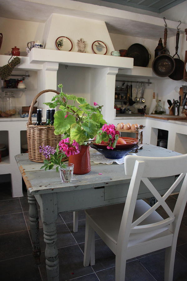 My Greek Kitchen Photograph by Yvonne Ayoub