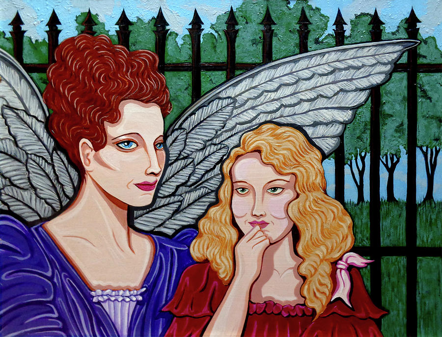 My Guardian Angel Painting by Tara Hutton