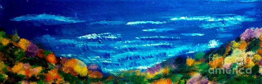 My Happy Place - Ocean Series Painting by Tracy Evans