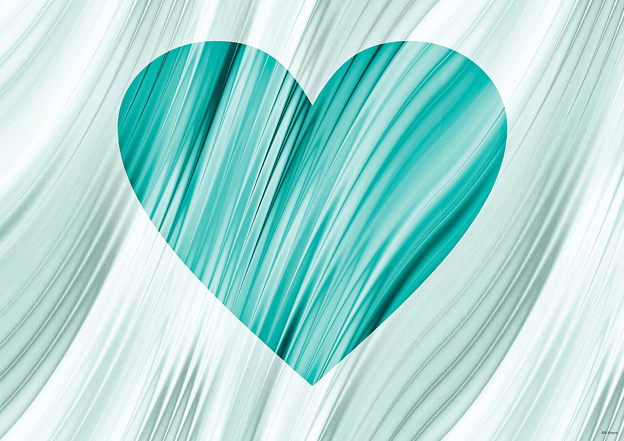 Abstract Digital Art - My Heart is Special by DB Hayes