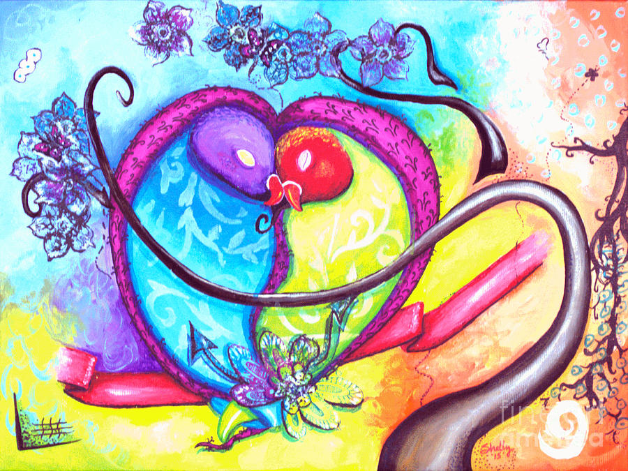 My Heart Is With You Painting by Shelly Tschupp My Heart Is With You Painting by Shelly Tschupp