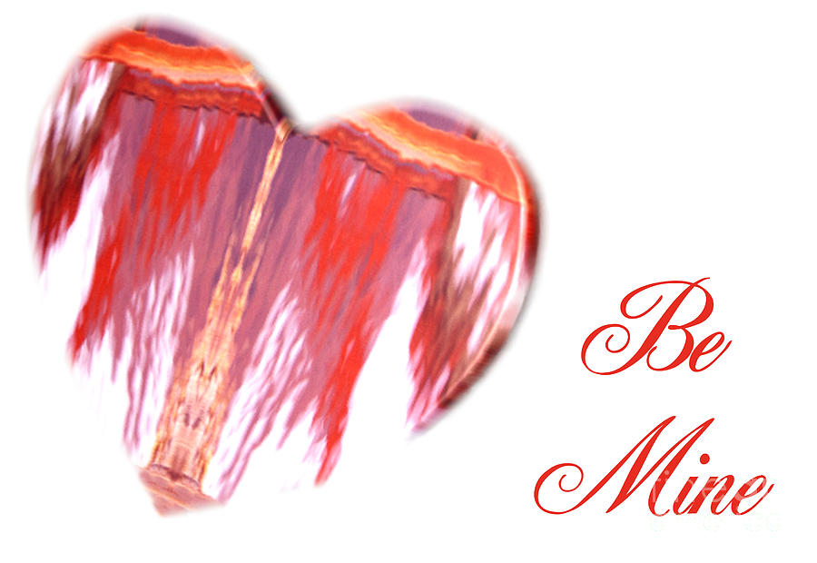 My Heart Melts-Be Mine Card Digital Art by Wendy Wilton