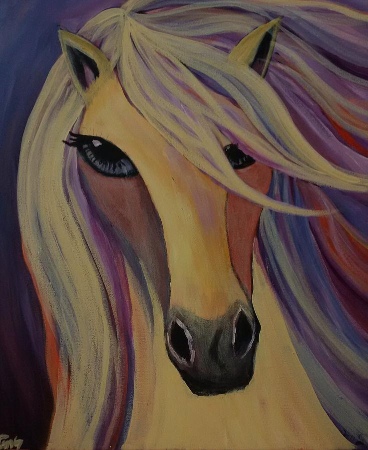 My Horse Painting by Lynne McQueen