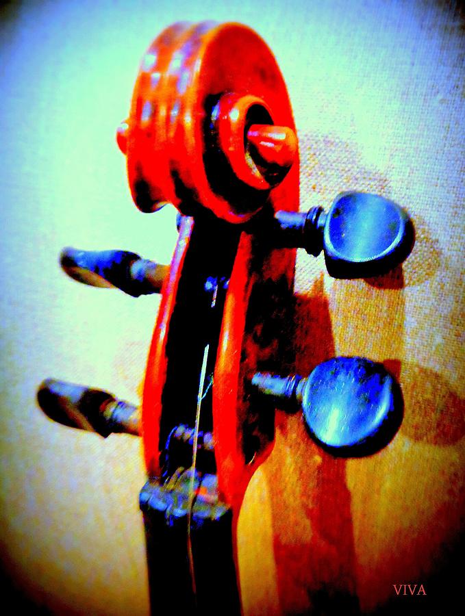 My Hyper Violin 2 Photograph by VIVA Anderson