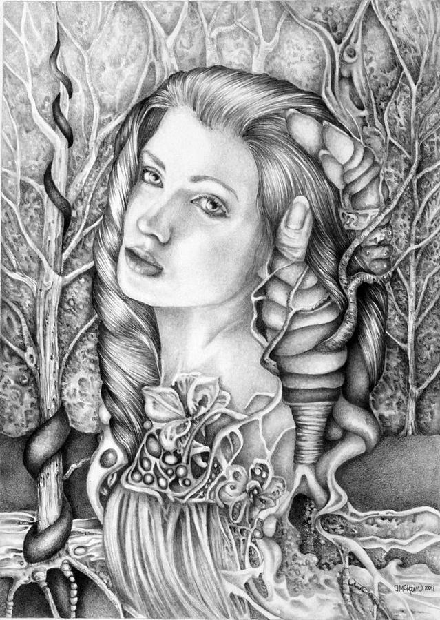 My Immortal Drawing by Janelle McKain