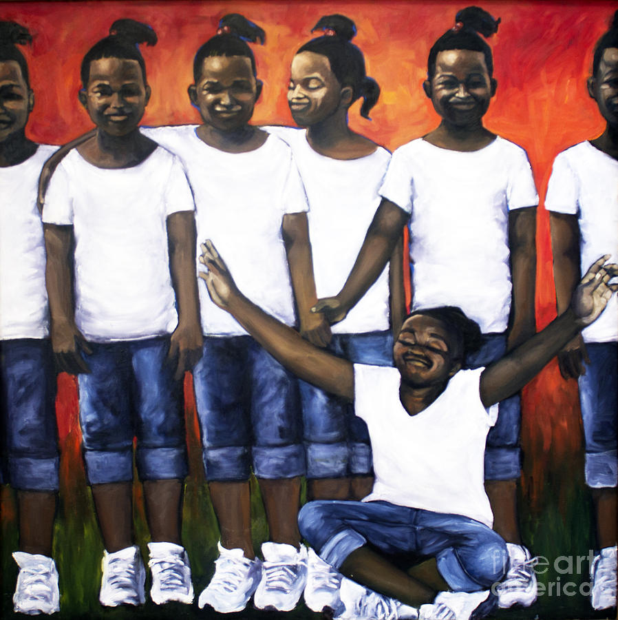 My Inner Child Painting by Alisa Mbinakar - Fine Art America