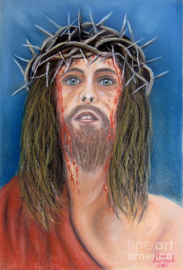 my Jesus Pastel by Vesna Martinjak