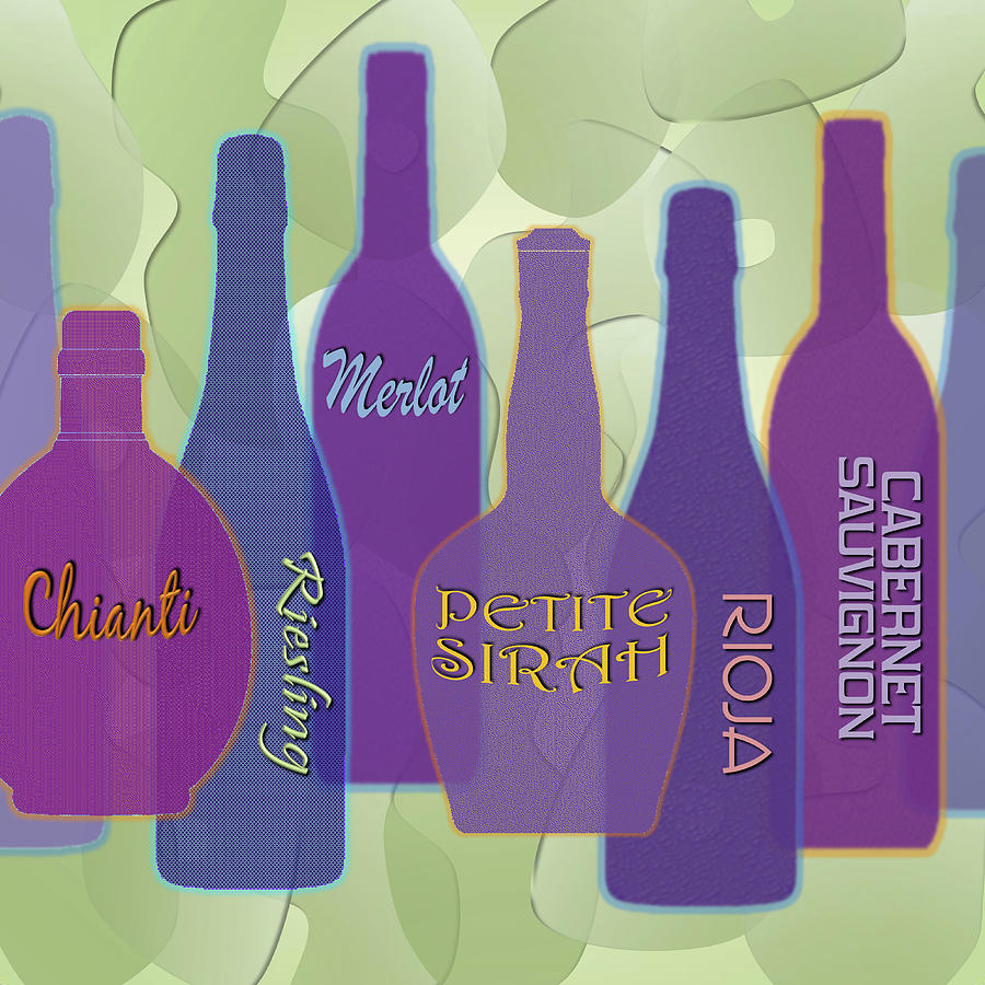 My Kind of Wine Digital Art by Tara Hutton