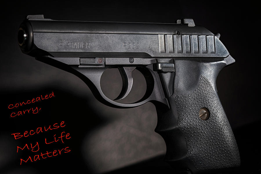 Guns Photograph - My Life Matters by Robert Storost