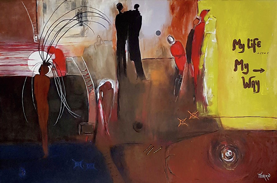 Red Painting - My Life by Mirko Gallery