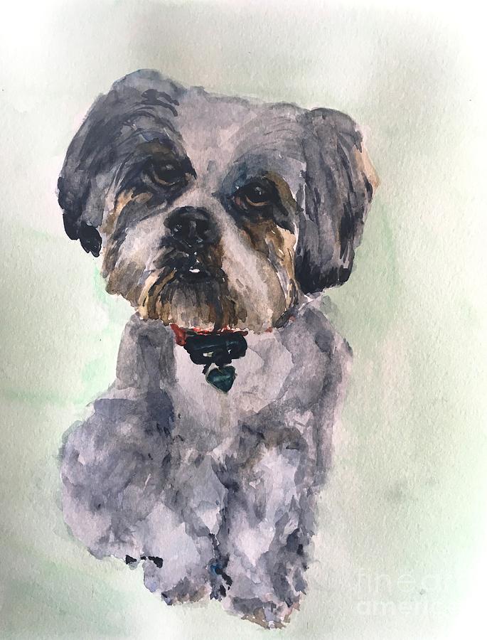 My Milo Painting by Val Byrne