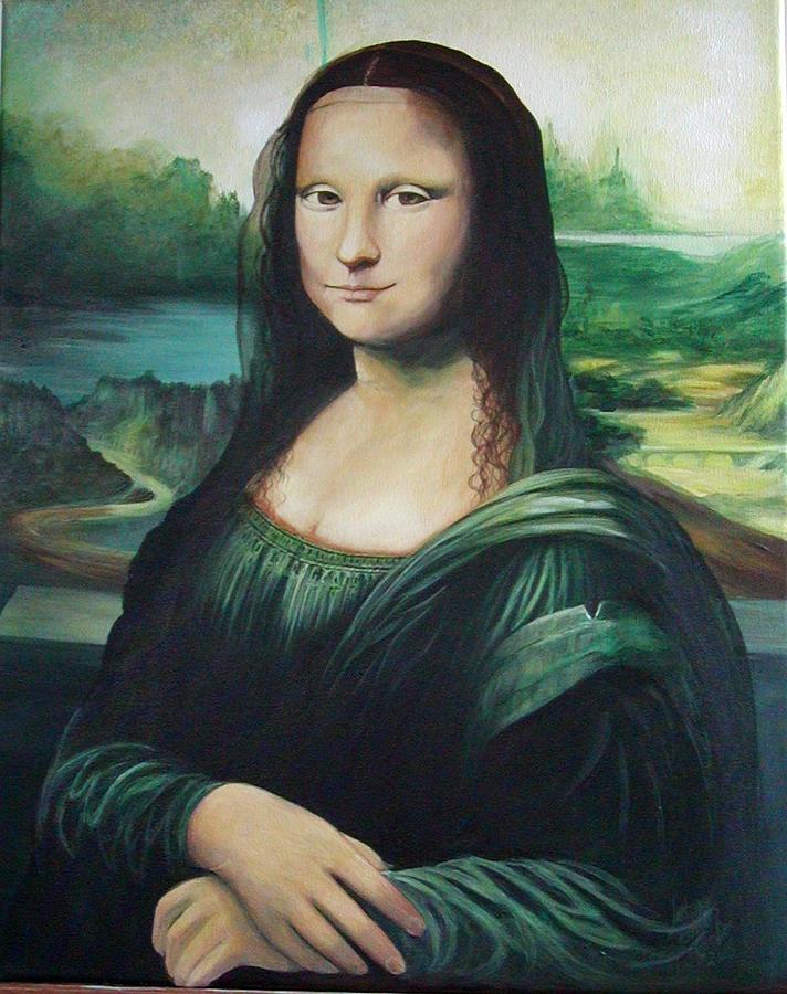 Mona lisa paint. Фердинанд VII Мона Лиза. Паскаль Котт Мона Лиза. Мона Лиза арт колор. Мона Лиза ГОЛОВАЧ.