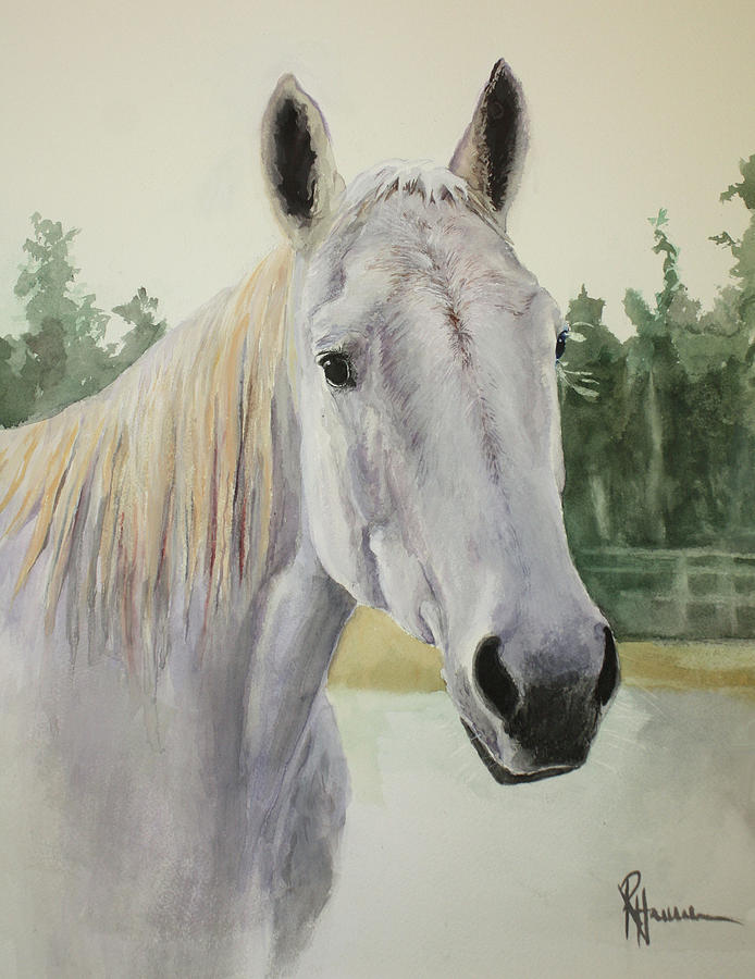 Horse Painting - My Name Was Mouse by Rachel Bochnia