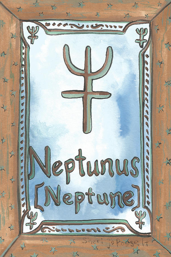 My Neptunus Painting by Sheri Jo Posselt
