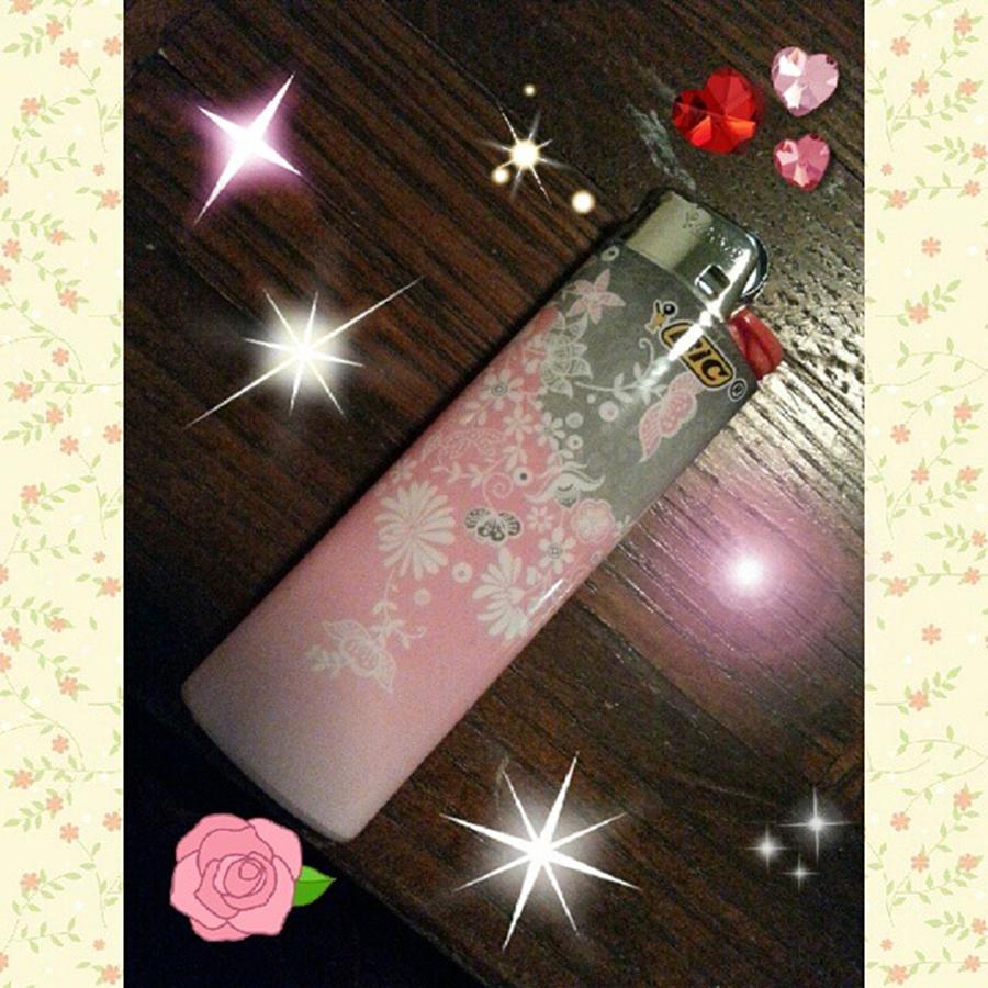 Flower Photograph - My New Lighter Is Fabulous #linecamera by Sasha Hickman