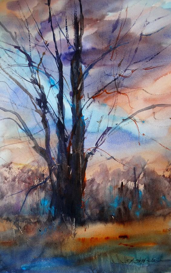 My Oak Tree Painting by Sandra Strohschein