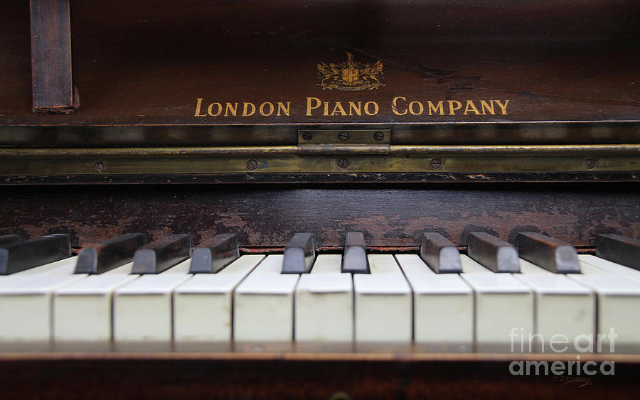 My Old Piano Photograph by Tom Conway