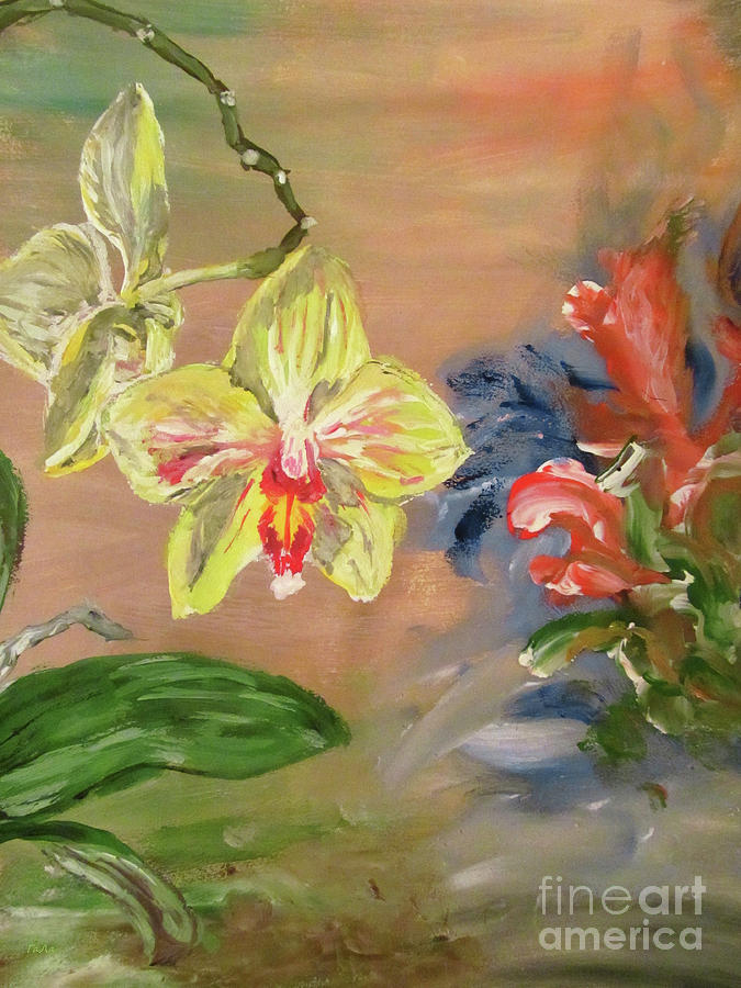 My Orchid Painting