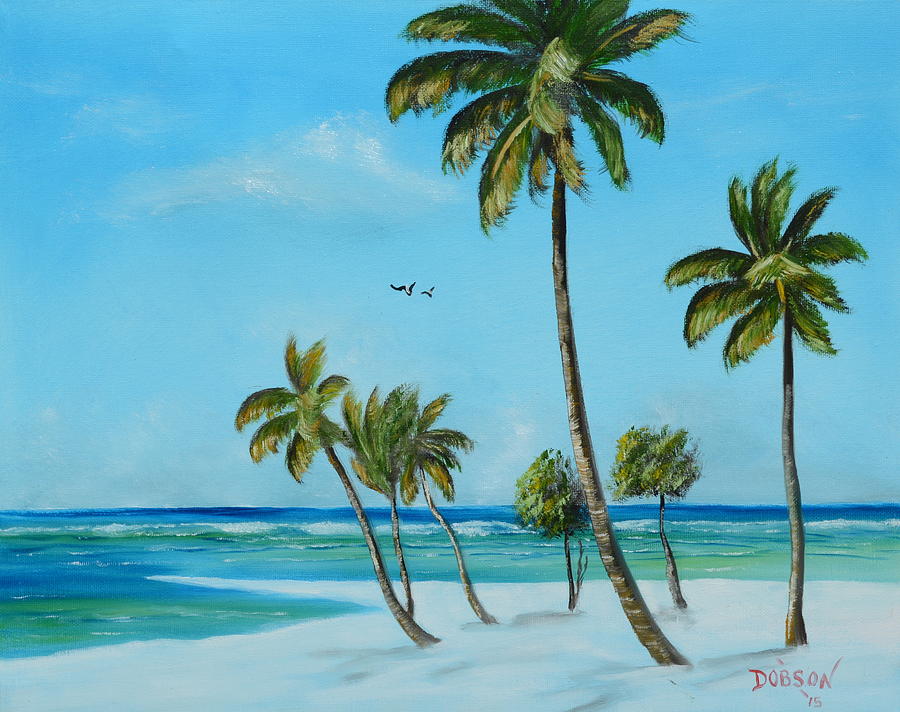 My Paradise Painting by Lloyd Dobson