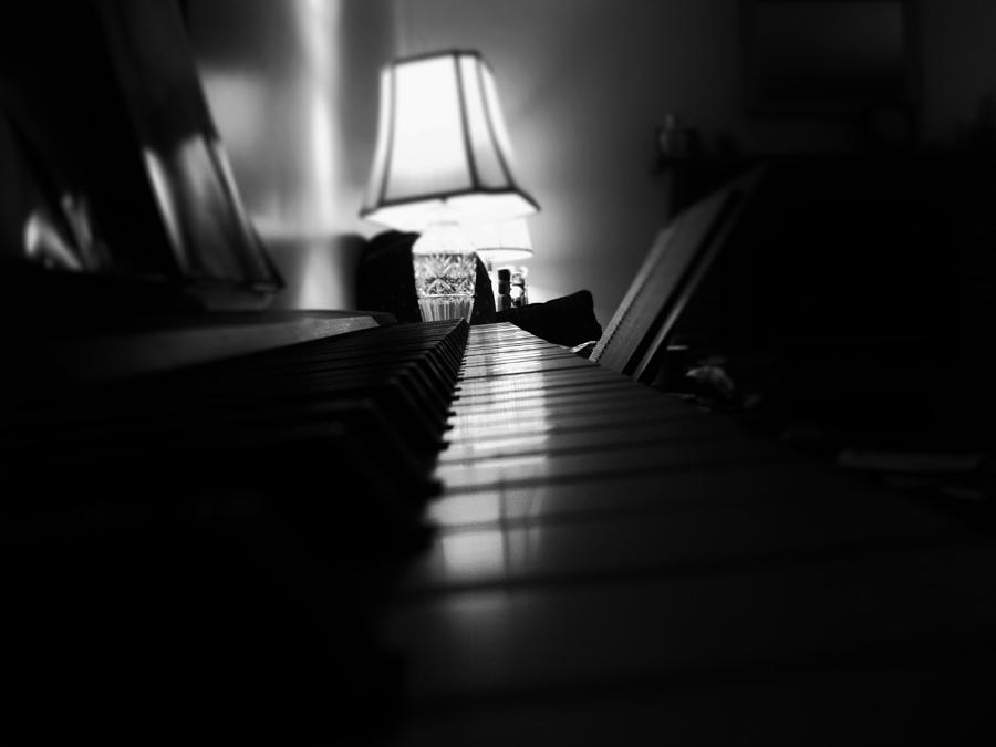 Music Photograph - My Piano  by William Allen