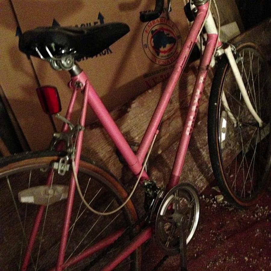 My Pink Bike, Haters Stay Away Photograph by Jose Rojas