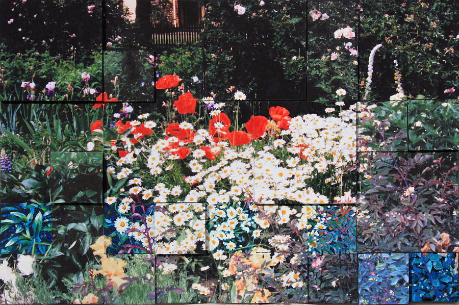 My Pixeled Garden Photograph by John Lautermilch