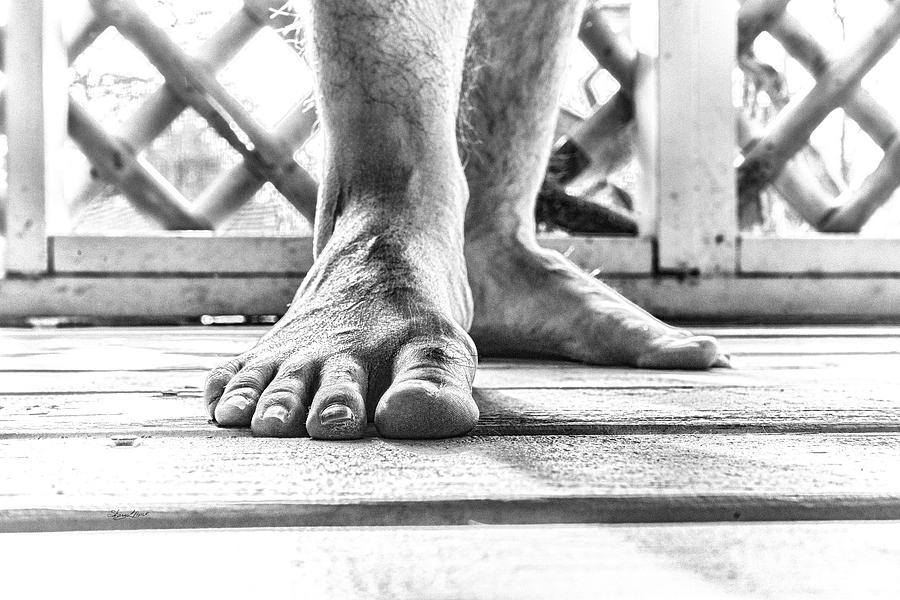 My Right Foot Photograph by Sharon Popek