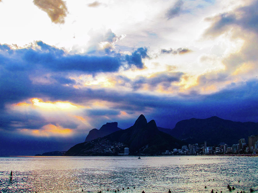 Sunset Photograph - My Rio  by Cesar Vieira