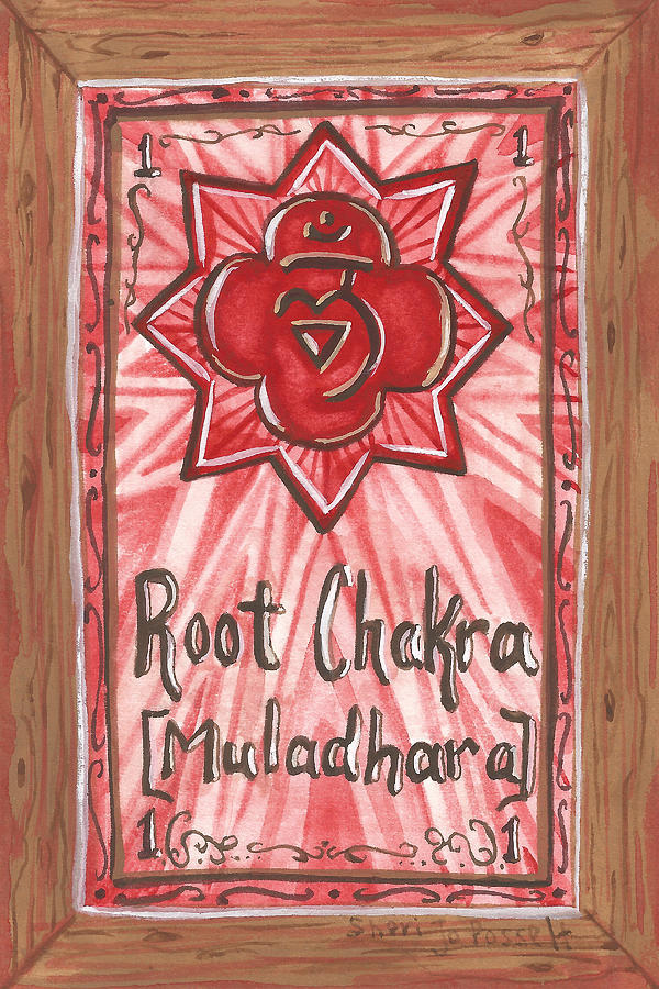 My Root Chakra Painting by Sheri Jo Posselt