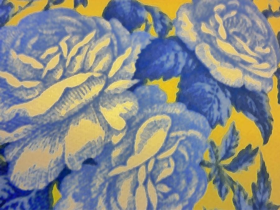 My Rose Is Blue Digital Art by Florene Welebny