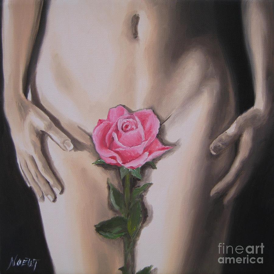 My Rose Painting by Jindra Noewi