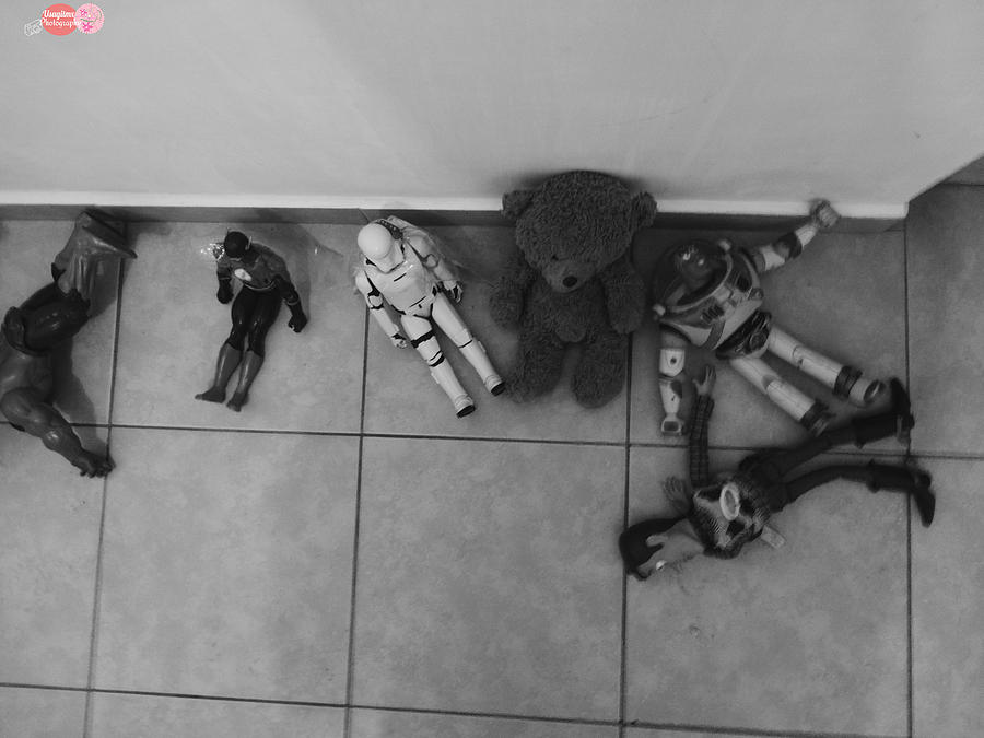 My sons toys Photograph by Claudia Lopez