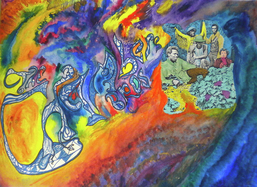 My Souls Been Psychedelized Mixed Media by Dylan Chambers My Souls Been Psychedelized Mixed Media by Dylan Chambers