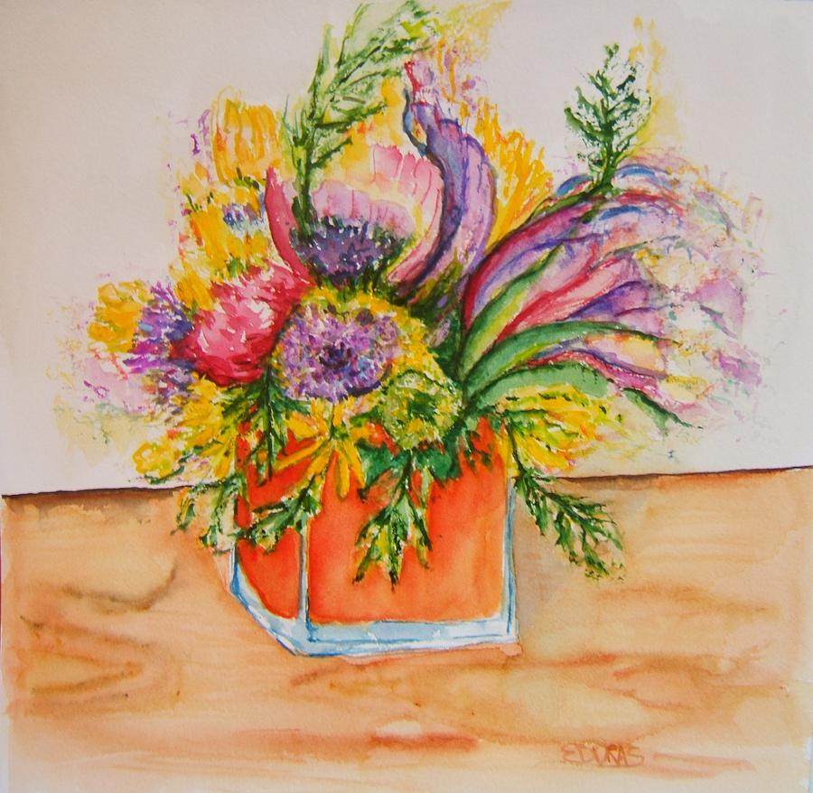 Flower Painting - My Special Still by Elaine Duras