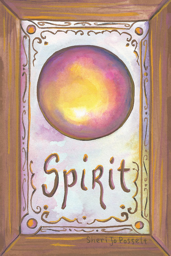 My Spirit Painting by Sheri Jo Posselt