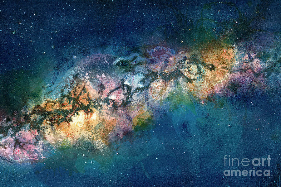 My Stars Painting by Nancy Charbeneau