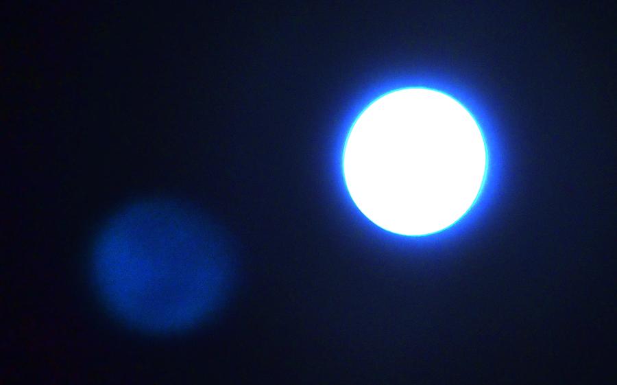 My Super Blue Blood Moon Photograph by Eileen Brymer