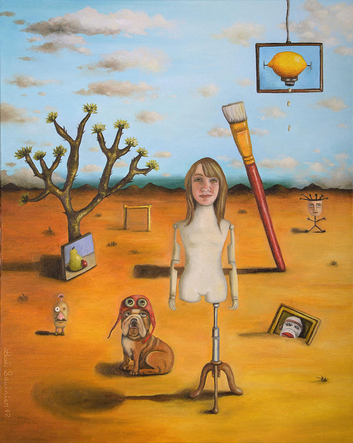 My Surreal Life pro photo Painting by Leah Saulnier The Painting Maniac