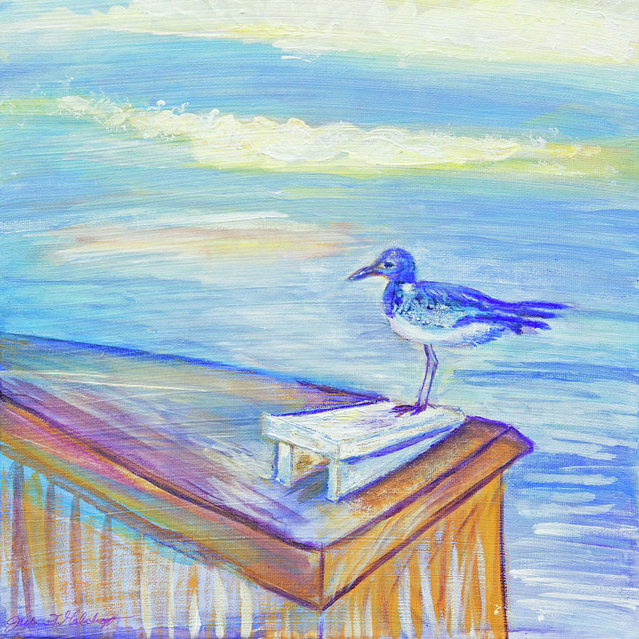 My Tern 3 Painting by Julia Malakoff