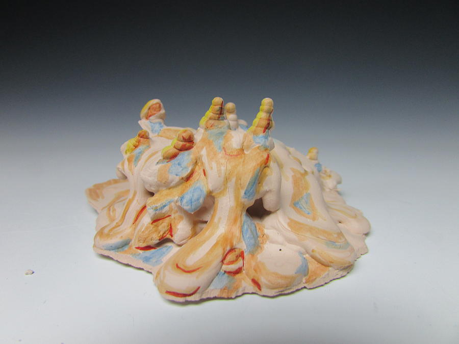 Slip Ceramic Art - My Thoughts by Lauren Crawford