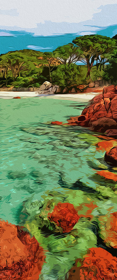 My tropical Heaven Painting by AM FineArtPrints