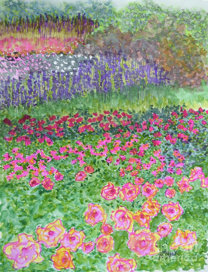 My Ultimate Garden  Painting by Barrie Stark