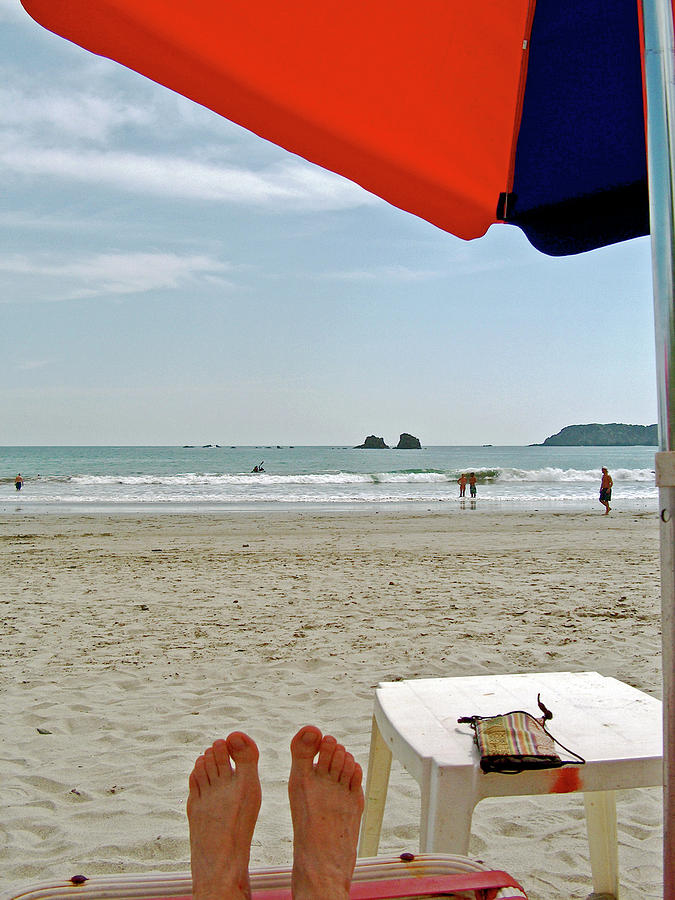 My View of Manuel Antonio Beach, Costa Rica Photograph by Ruth Hager