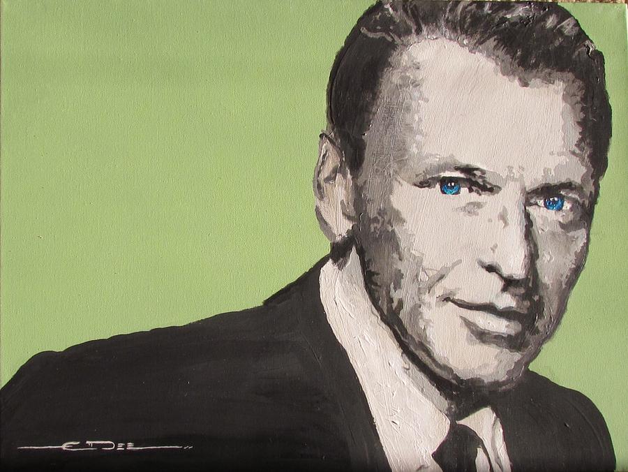 My Way - Frank Sinatra Painting by Eric Dee