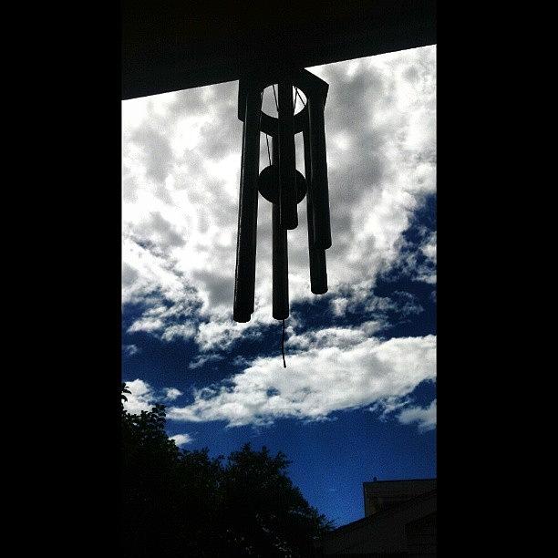 Up Movie Photograph - My Wind Chime #windchimes #nofilters by Britt Bassil